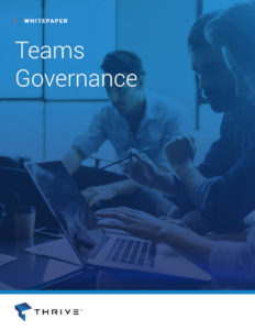 Thrive White Paper Teams Governance Cover Thrive White Paper Teams Governance Cover