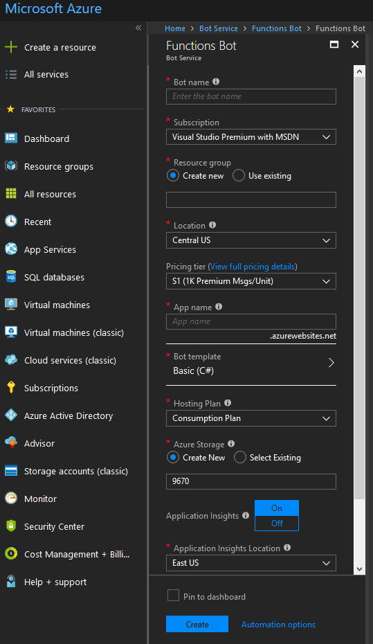 Web App Bot
