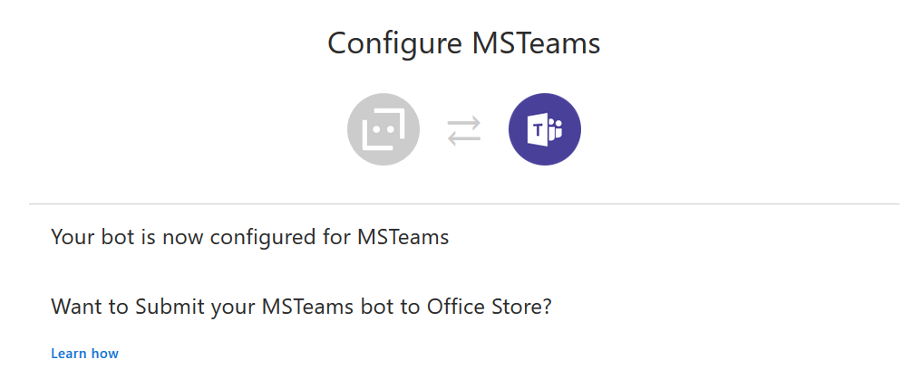 Configure MS Teams