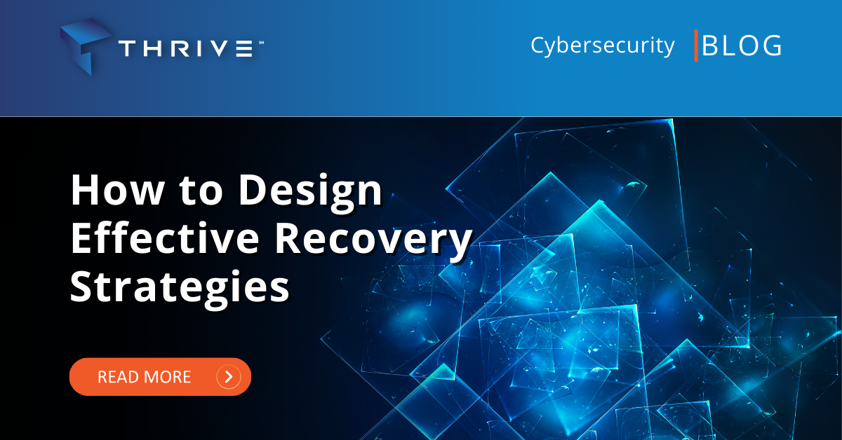 How to Design Effective Recovery Strategies