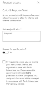 Justification Requirement